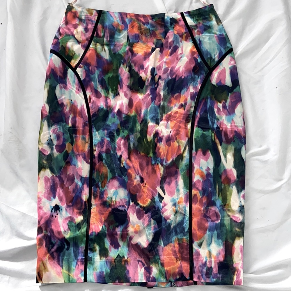 Australian designer Alannah Hill midi floral skirt